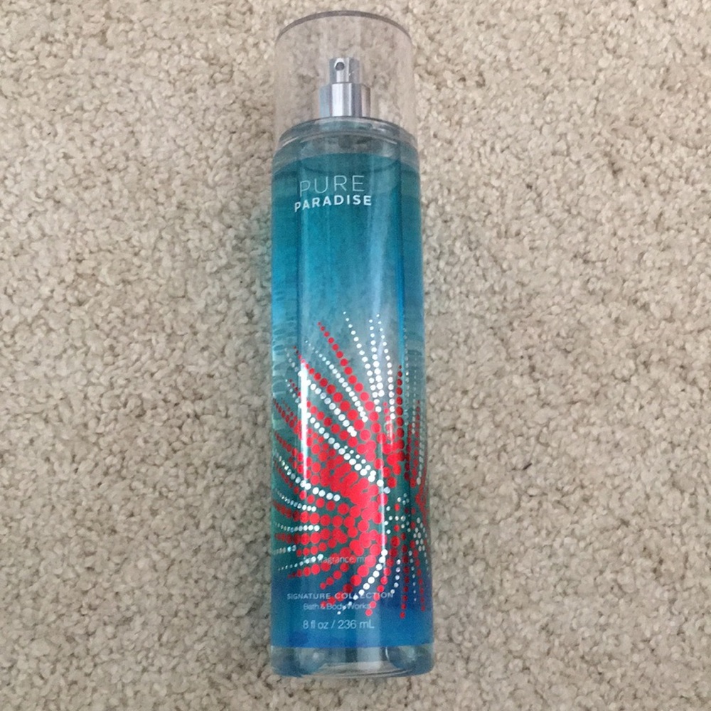 Pure paradise bath & body works body splash